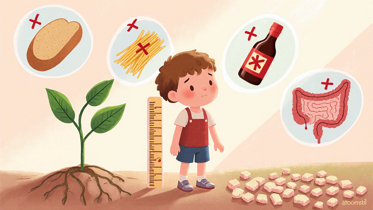 Celiac Disease in Children: Growth, Testing, and Diet Adherence