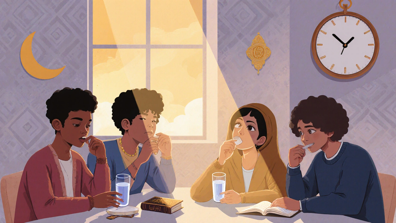 Religious Fasting and Medication Timing: Safe Dosing During Fasts