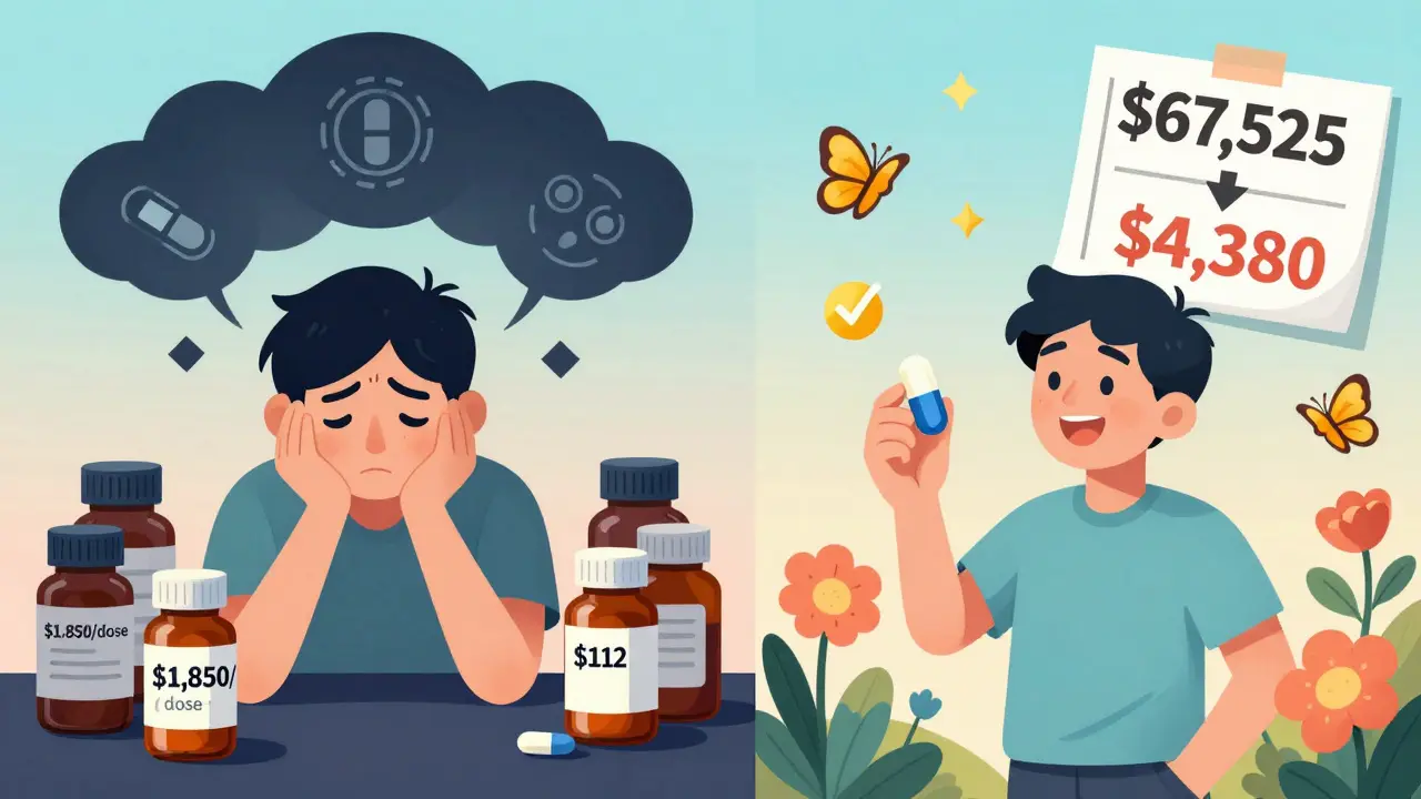 Before and after: expensive antibiotics fading as cheap penicillin brings relief and savings