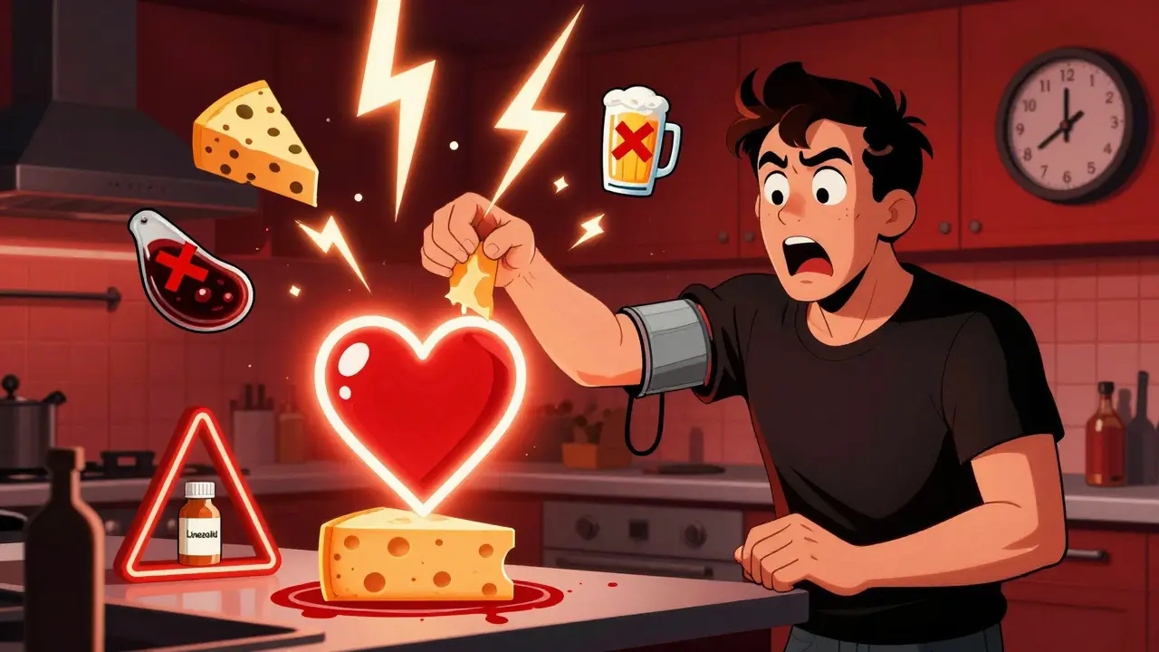 Linezolid and Tyramine: What You Must Eat - and Avoid - to Prevent Dangerous Blood Pressure Spikes