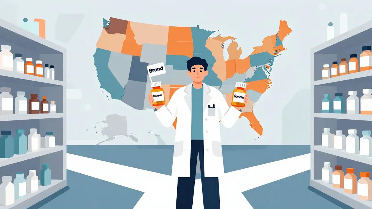 State Generic Substitution Laws: Complete 50-State Guide for Pharmacists
